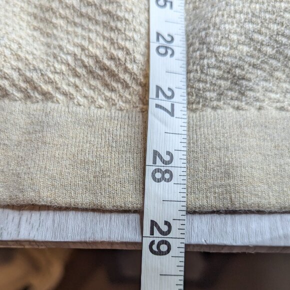 Under Armour Men's Threadborne Wool Blend Beige Crewneck Sweater Size XL - Picture 14 of 14